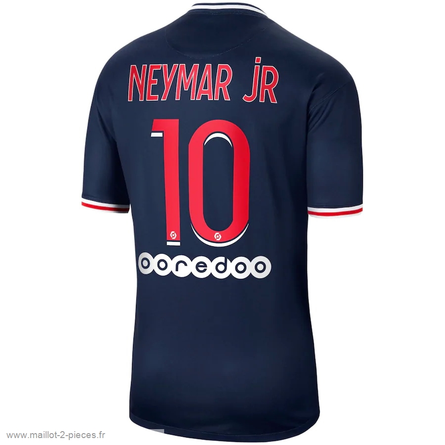 Boutique De Foot NO.10 Neymar JR Domicile Maillot Paris Saint Germain 2020 2021 Bleu