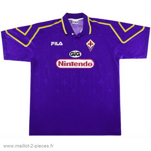 Boutique De Foot Domicile Maillot Fiorentina Rétro 1997 1998 Purpura