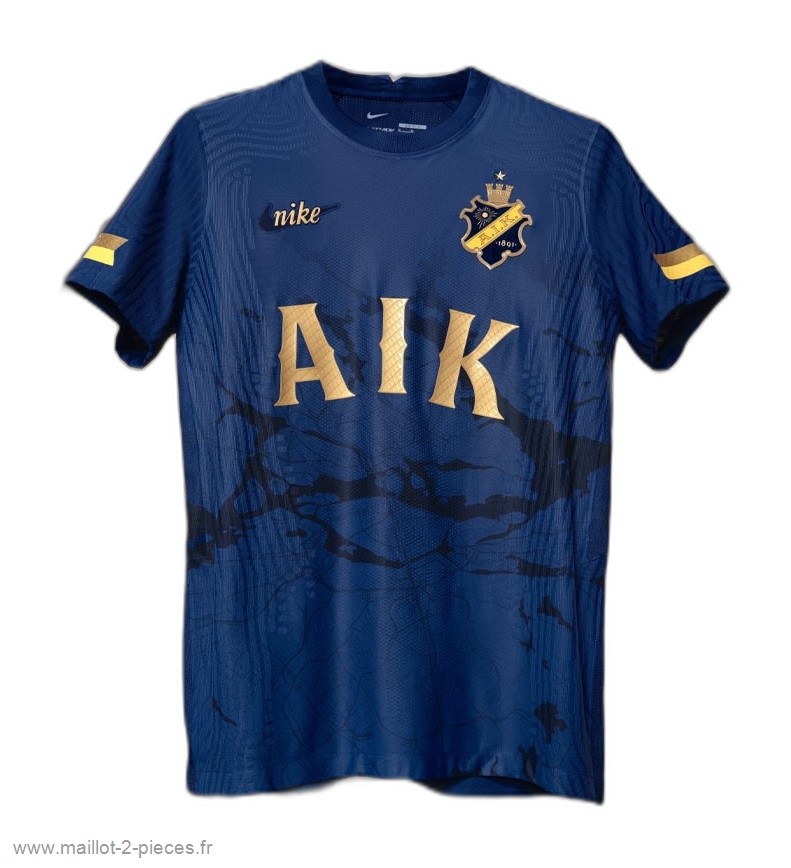 Boutique De Foot Thailande Spécial Maillot AIK Stockholm 2022 2023 Bleu