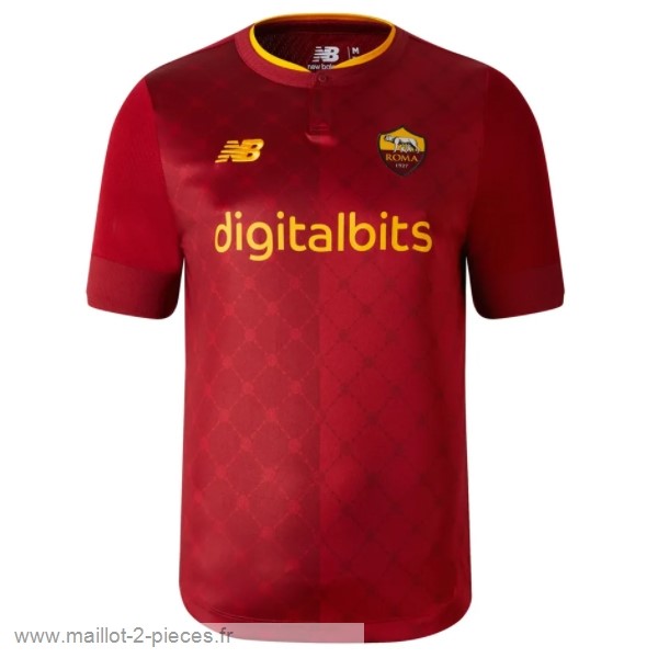 Boutique De Foot Thailande Domicile Maillot As Roma 2022 2023 Rouge