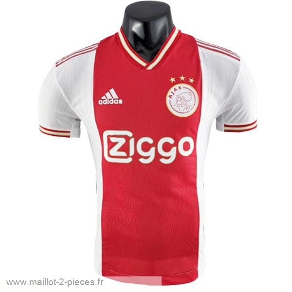 Boutique De Foot Thailande Domicile Joueurs Maillot Ajax 2022 2023 Rouge Blanc