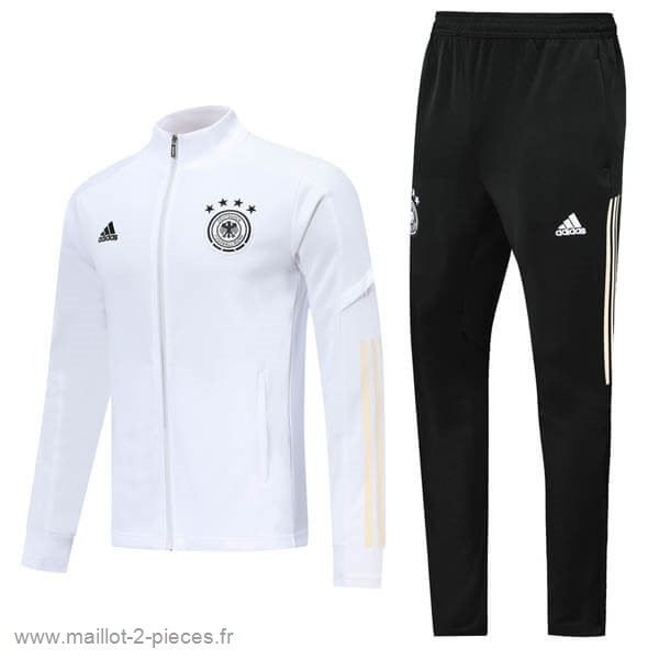 Boutique De Foot Survêtements Allemagne 2020 Blanc Noir