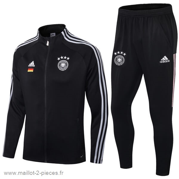 Boutique De Foot Survêtements Allemagne 2020 Noir Blanc