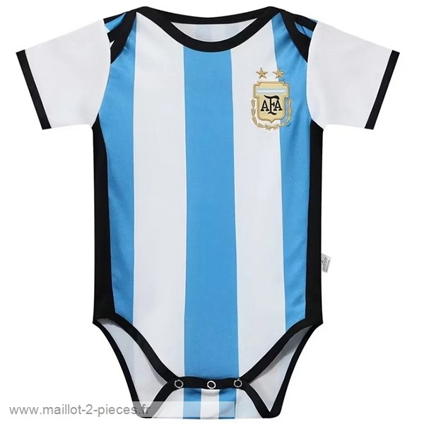 Boutique De Foot Domicile Onesies Enfant Argentine 2022 Bleu Blanc