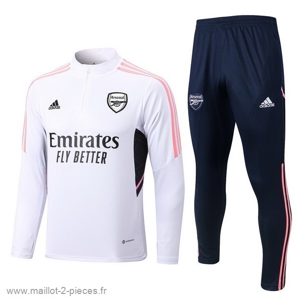 Boutique De Foot Survêtements Arsenal 2022 2023 Blanc I Rose
