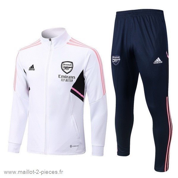 Boutique De Foot Survêtements Arsenal 2022 2023 Blanc Rose