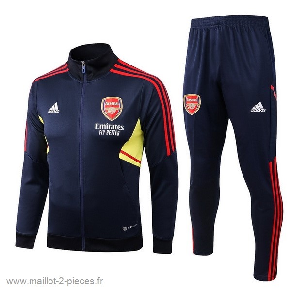 Boutique De Foot Survêtements Arsenal 2022 2023 Bleu Marine Jaune