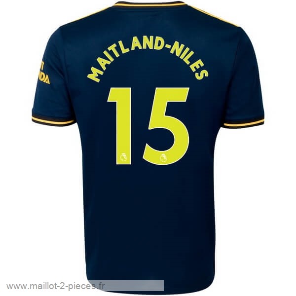 Boutique De Foot NO.15 Maitland Niles Third Maillot Arsenal 2019 2020 Bleu