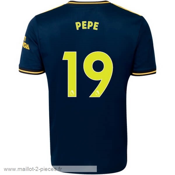Boutique De Foot NO.19 Pepe Third Maillot Arsenal 2019 2020 Bleu
