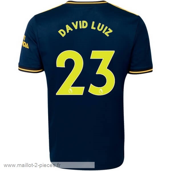 Boutique De Foot NO.23 David Luiz Third Maillot Arsenal 2019 2020 Bleu