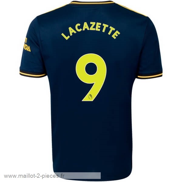 Boutique De Foot NO.9 Lacazette Third Maillot Arsenal 2019 2020 Bleu
