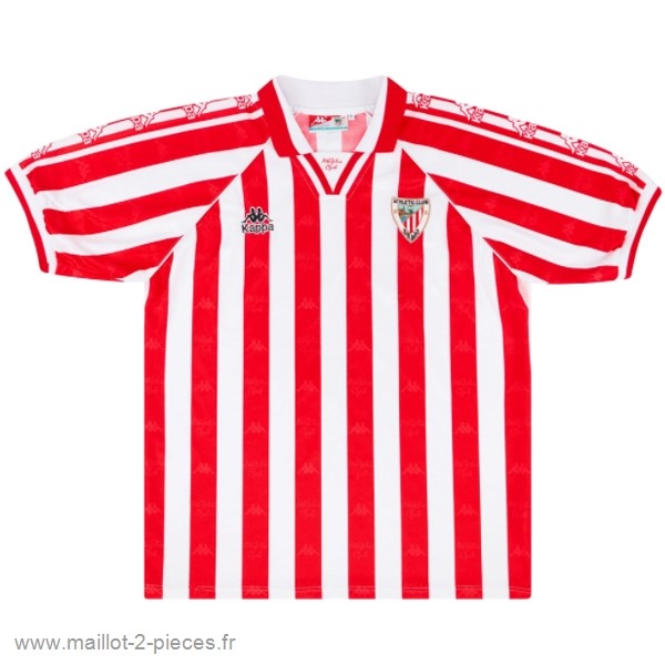 Boutique De Foot Domicile Maillot Athletic Bilbao Rétro 1995 1997 Rouge