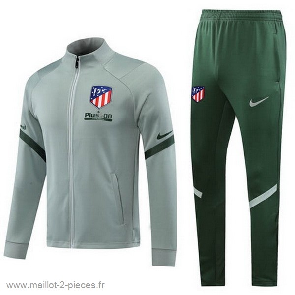 Boutique De Foot Survêtements Atlético Madrid 2020 2021 Gris Vert