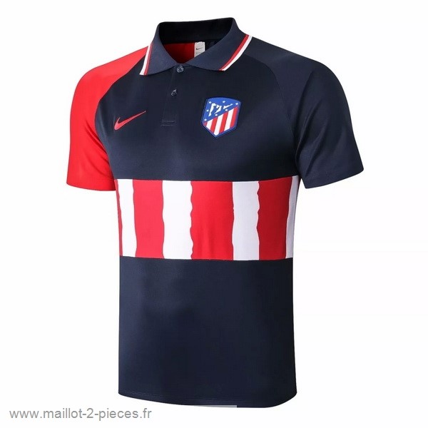 Boutique De Foot Polo Atlético Madrid 2020 2021 Noir Rouge