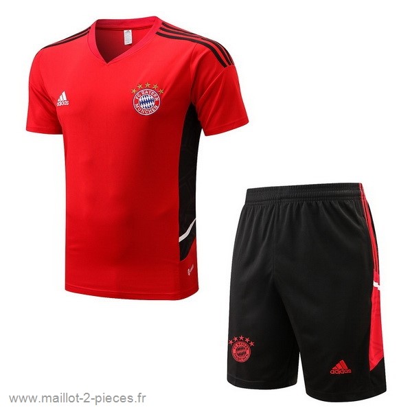 Boutique De Foot Entrainement Ensemble Complet Bayern Munich 2022 2023 Rouge II Noir
