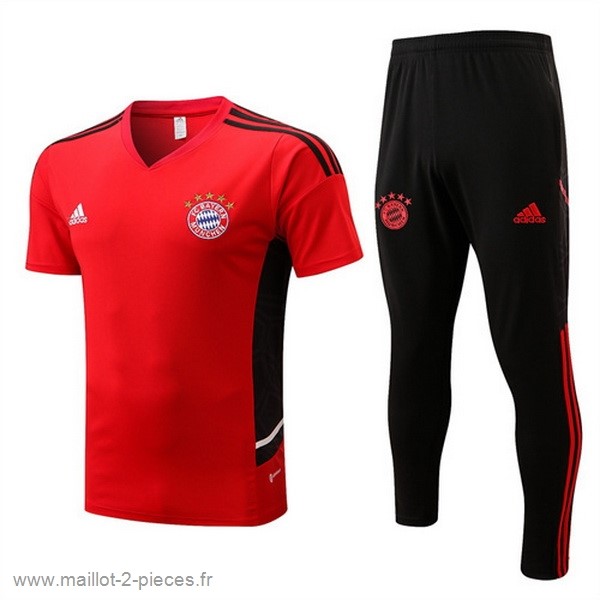 Boutique De Foot Entrainement Ensemble Complet Bayern Munich 2022 2023 Rouge Noir Bleu
