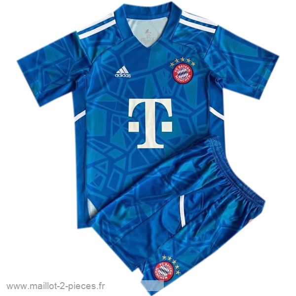 Boutique De Foot Gardien Conjunto De Enfant Bayern Munich 2022 2023 Bleu