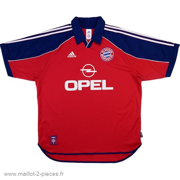 Boutique De Foot Domicile Maillot Bayern Munich Rétro 1999 2001 Rouge