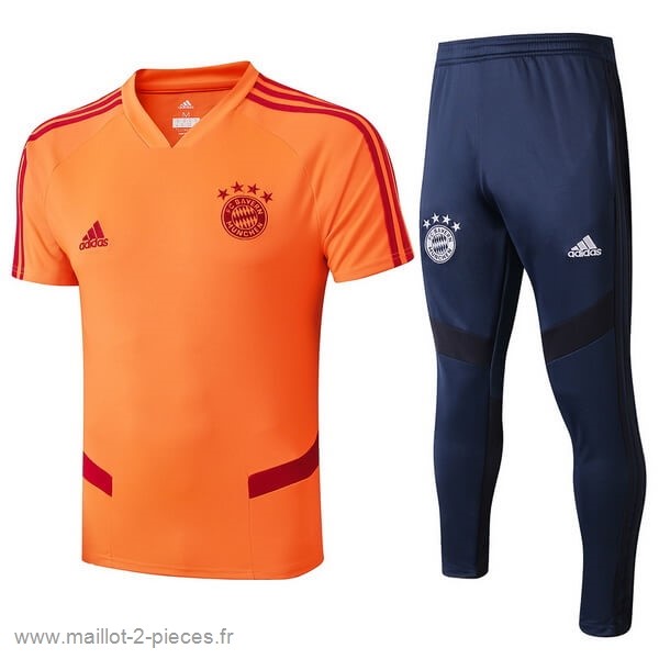 Boutique De Foot Entrainement Conjunto Completo Bayern Munich 2019 2020 Orange Bleu