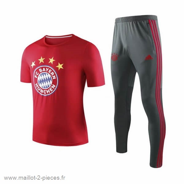 Boutique De Foot Entrainement Conjunto Completo Bayern Munich 2019 2020 Rouge Gris