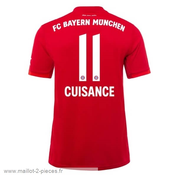 Boutique De Foot NO.11 Cuisance Domicile Maillot Bayern Munich 2019 2020 Rouge