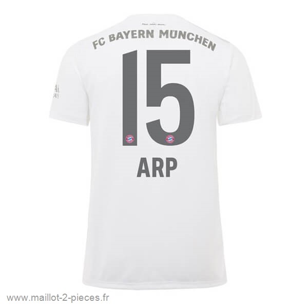 Boutique De Foot NO.15 ARP Exterieur Maillot Bayern Munich 2019 2020 Blanc