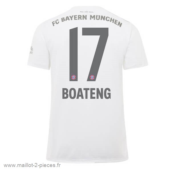 Boutique De Foot NO.17 Boateng Exterieur Maillot Bayern Munich 2019 2020 Blanc