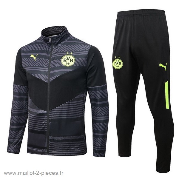 Boutique De Foot Survêtements Borussia Dortmund 2022 2023 Noir Jaune Gris