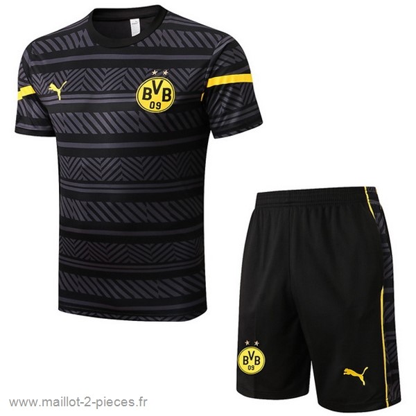 Boutique De Foot Entrainement Ensemble Complet Borussia Dortmund 2022 2023 Gris I Jaune