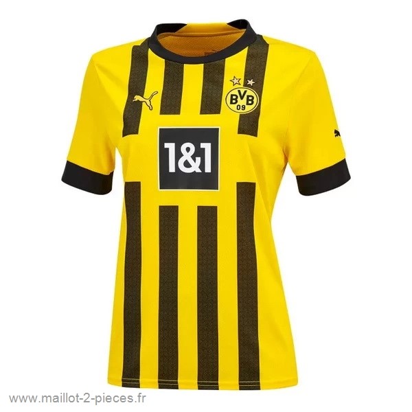 Boutique De Foot Domicile Maillot Femme Borussia Dortmund 2022 2023 Jaune
