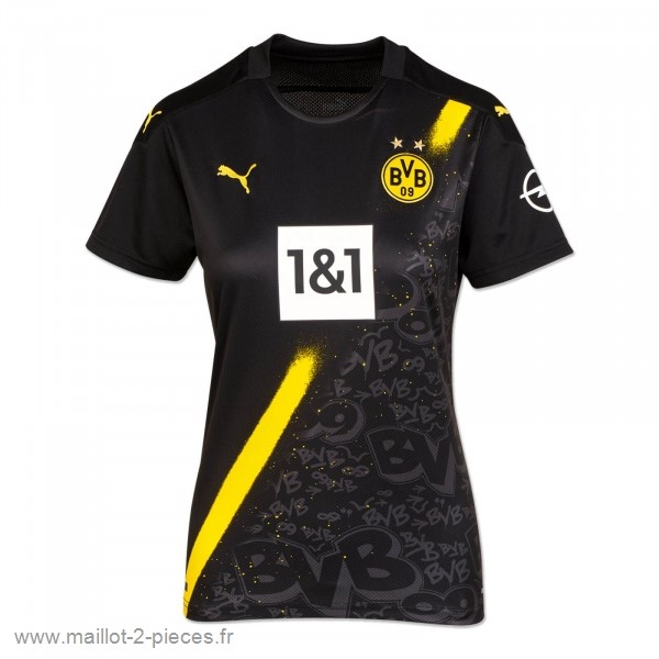 Boutique De Foot Exterieur Maillot Femme Borussia Dortmund 2020 2021 Noir