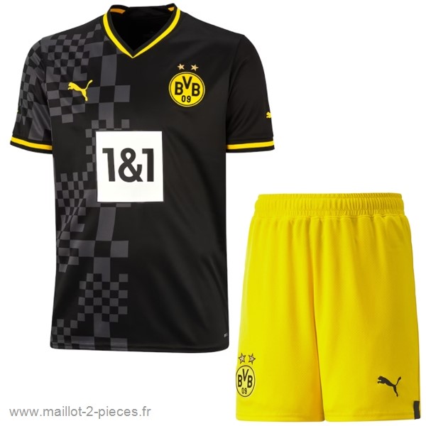 Boutique De Foot Exterieur Conjunto De Enfant Borussia Dortmund 2022 2023 Noir