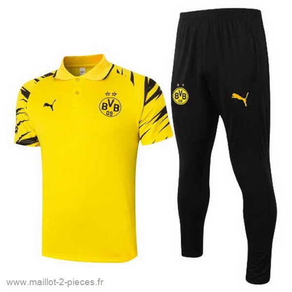 Boutique De Foot Ensemble Complet Polo Borussia Dortmund 2020 2021 Jaune Noir