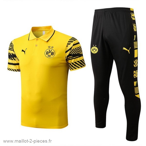 Boutique De Foot Ensemble Complet Polo Borussia Dortmund 2022 2023 Jaune Noir