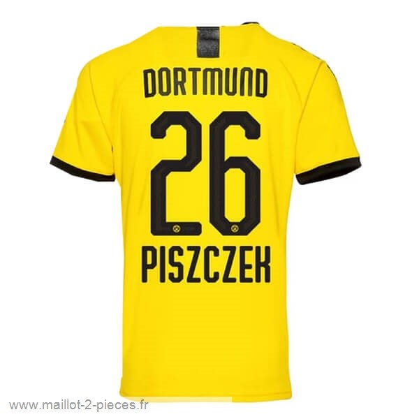 Boutique De Foot NO.26 Piszczek Domicile Maillot Borussia Dortmund 2019 2020 Jaune