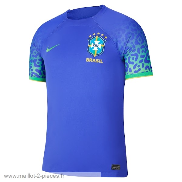 Boutique De Foot Exterieur Maillot Brésil 2022 Bleu