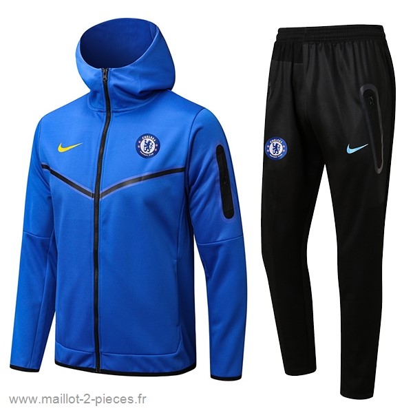 Boutique De Foot Sweat Shirt Capuche Chelsea 2022 2023 Bleu