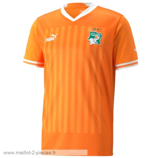 Boutique De Foot Thailande Domicile Maillot Côte d'Ivoire 2022 Orange