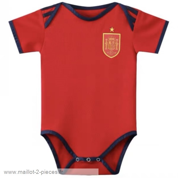 Boutique De Foot Domicile Onesies Enfant Espagne 2022 2023 Rouge