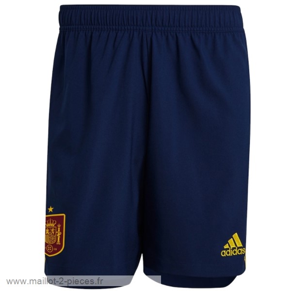 Boutique De Foot Domicile Pantalon Espagne 2022 Bleu