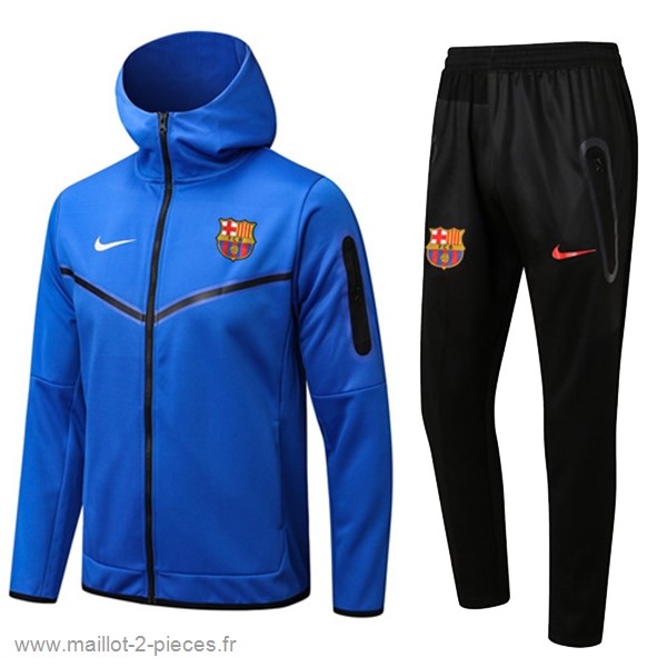 Boutique De Foot Sweat Shirt Capuche Barcelona 2022 2023 Bleu