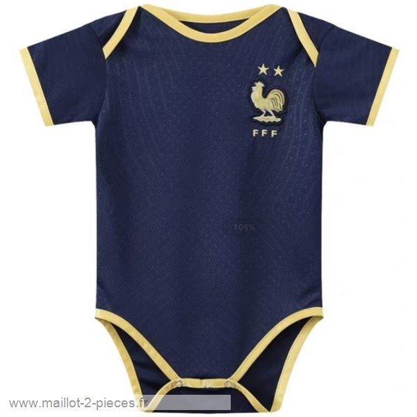 Boutique De Foot Domicile Onesies Enfant France 2022 Bleu