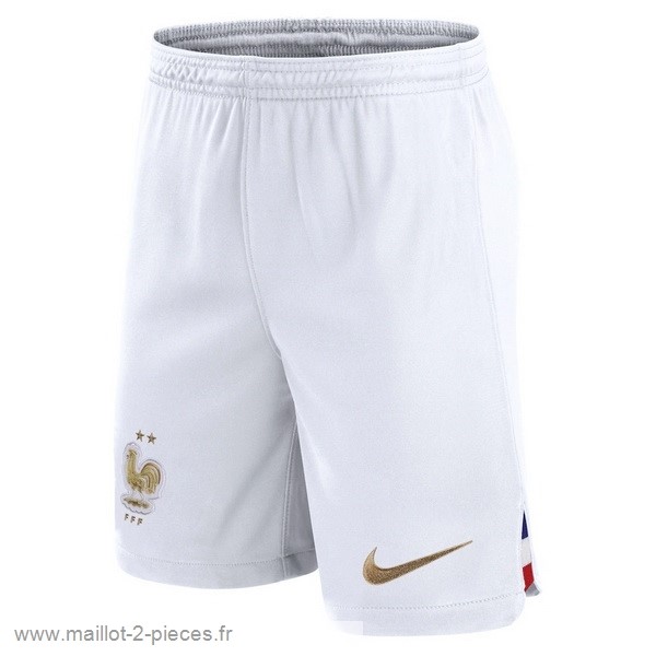 Boutique De Foot Domicile Pantalon France 2022 Blanc