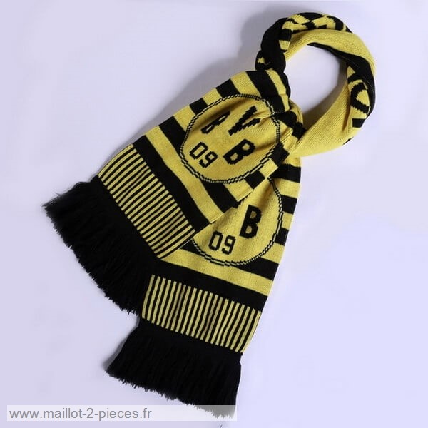 Boutique De Foot Écharpe Futbol Borussia Dortmund Tejidas Noir Jaune