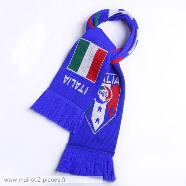Boutique De Foot Écharpe Futbol Italie Tejidas Bleu