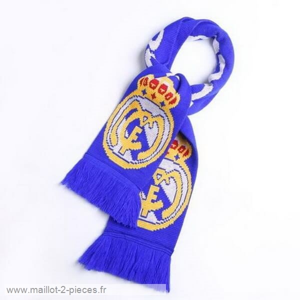 Boutique De Foot Écharpe Futbol Real Madrid Tejidas Bleu