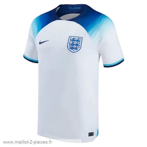 Boutique De Foot Thailande Domicile Maillot Angleterre 2022 Blanc Bleu