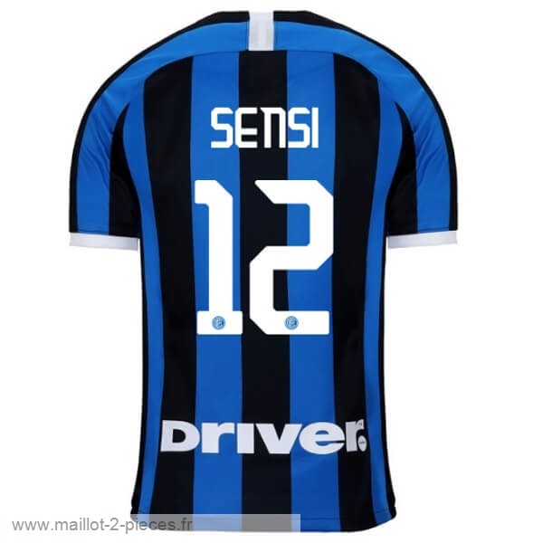 Boutique De Foot NO.12 Sensi Domicile Maillot Inter Milán 2019 2020 Bleu