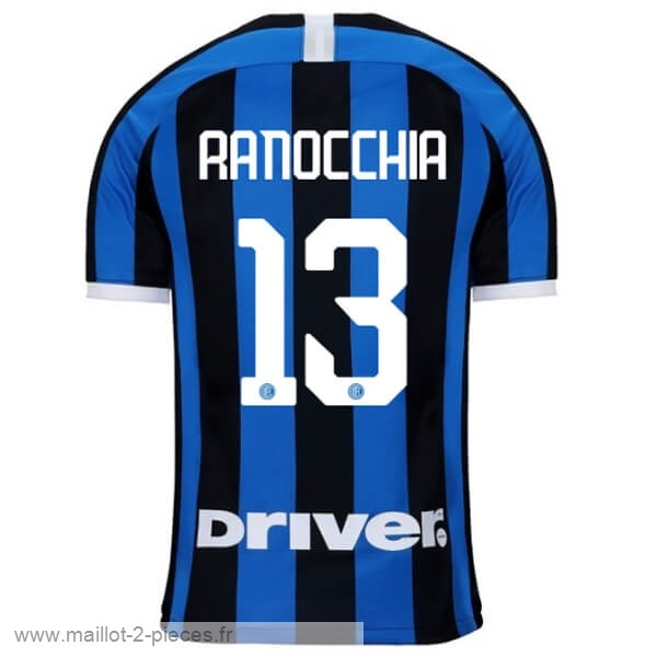 Boutique De Foot NO.13 Ranocchia Domicile Maillot Inter Milán 2019 2020 Bleu