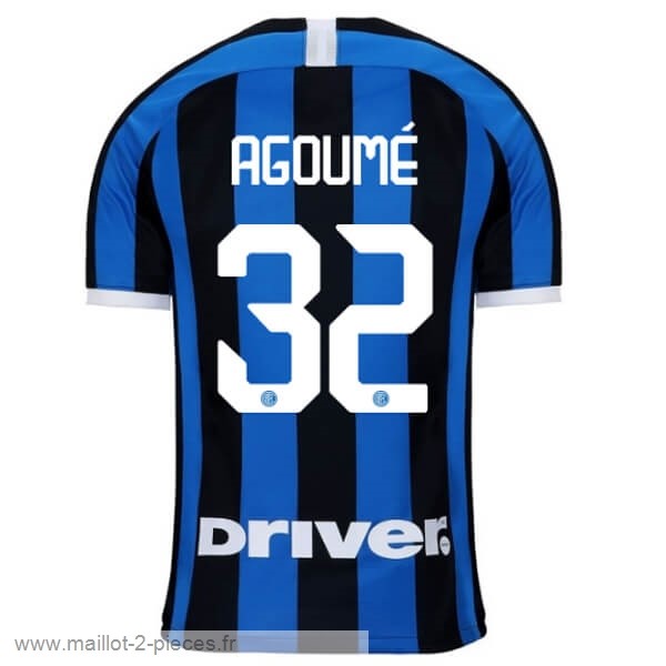 Boutique De Foot NO.32 Agoumé Domicile Maillot Inter Milán 2019 2020 Bleu
